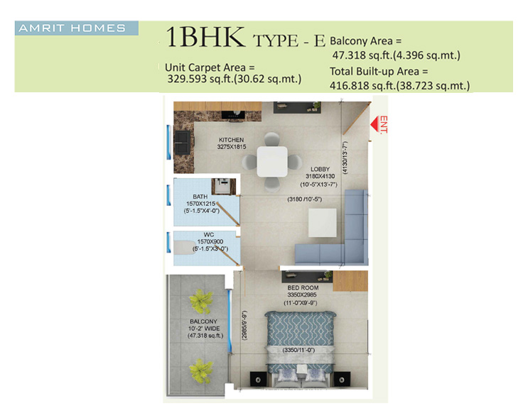 1bhk-typeE